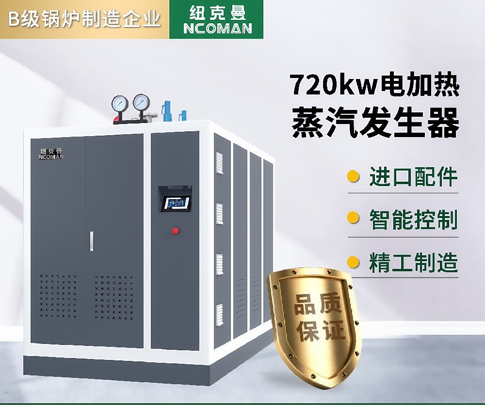 1噸 電蒸汽發生器 720kw